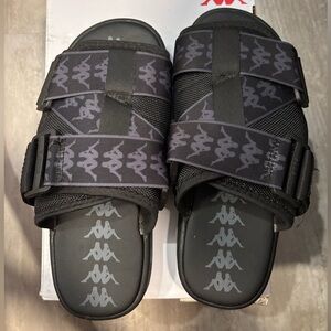 Kappa Black-Grey Banda Mitel 1 Shoes